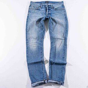 Tom Ford Slim Jeans 32x32 Made in USA Selvedge Blue Denim Luxury